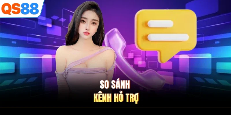 so sanh kenh ho tro So sánh kênh hỗ trợ